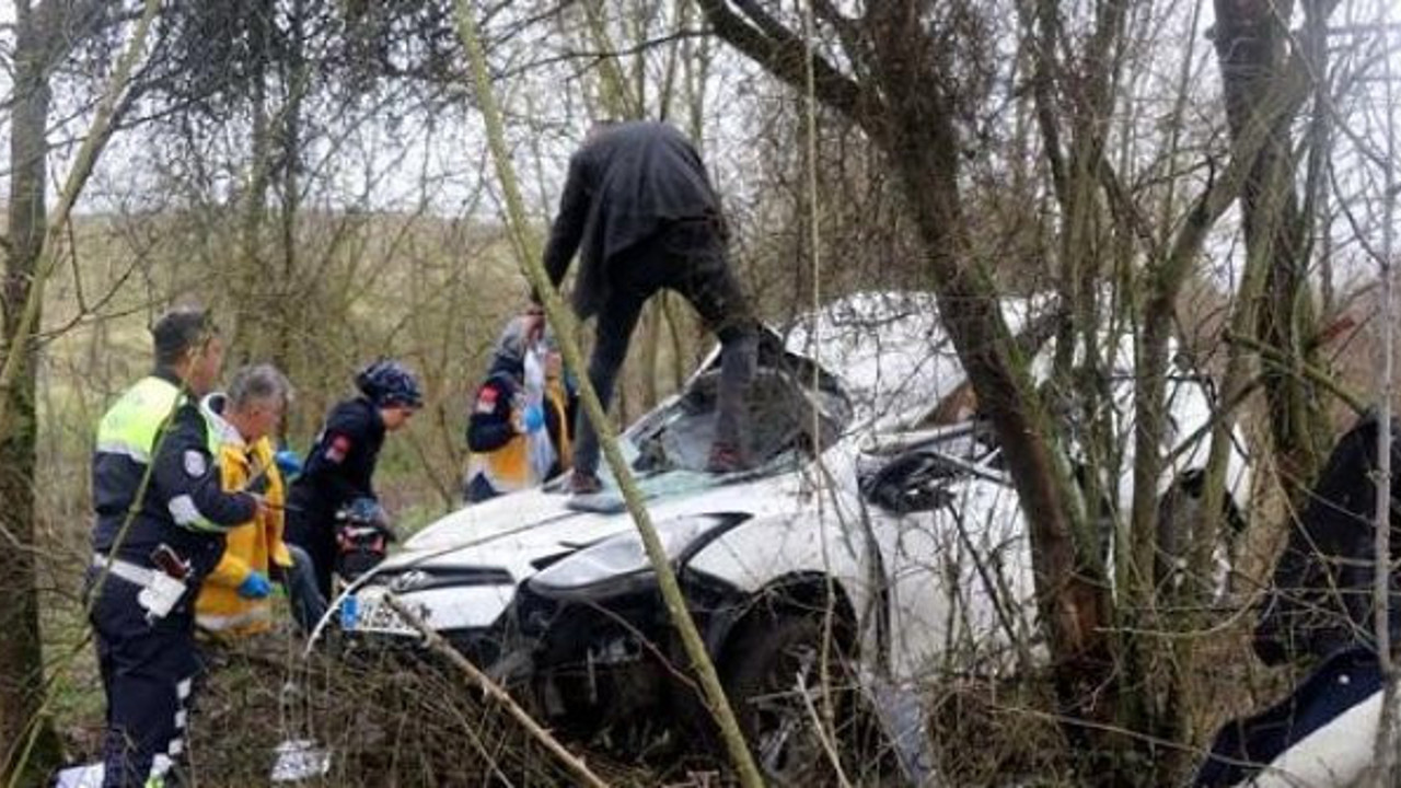 Düzce’de feci kaza!