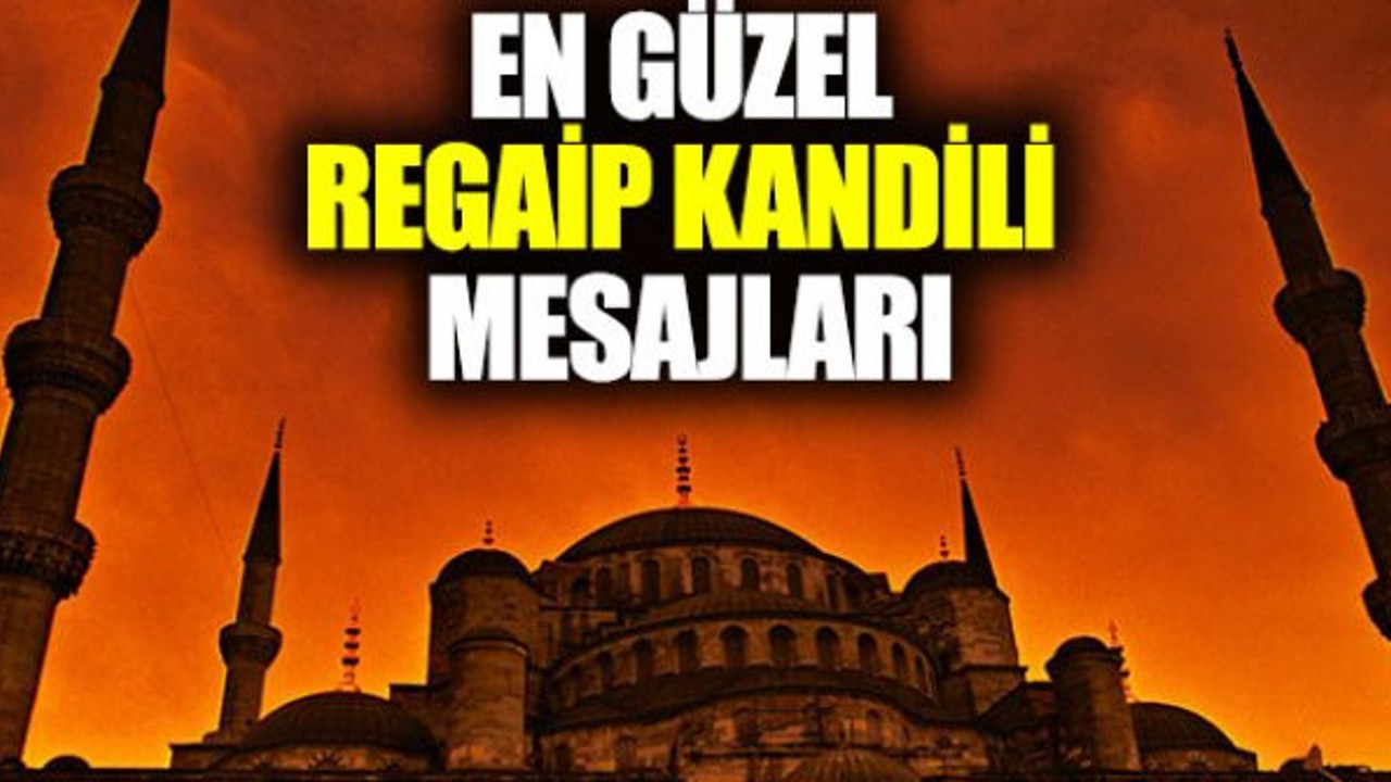 En güzel kandil mesajları
