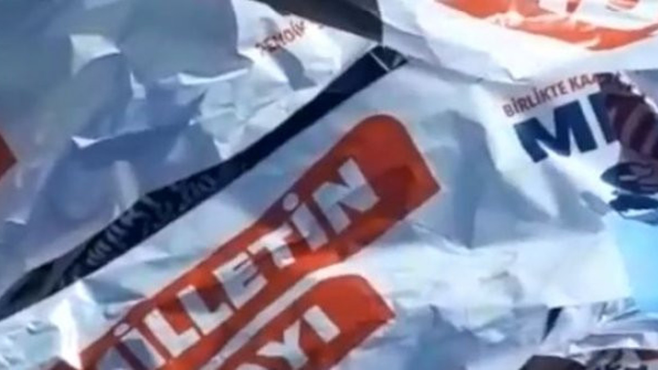 Başkan adayının afişleri zabıta çöplüğünden çıktı
