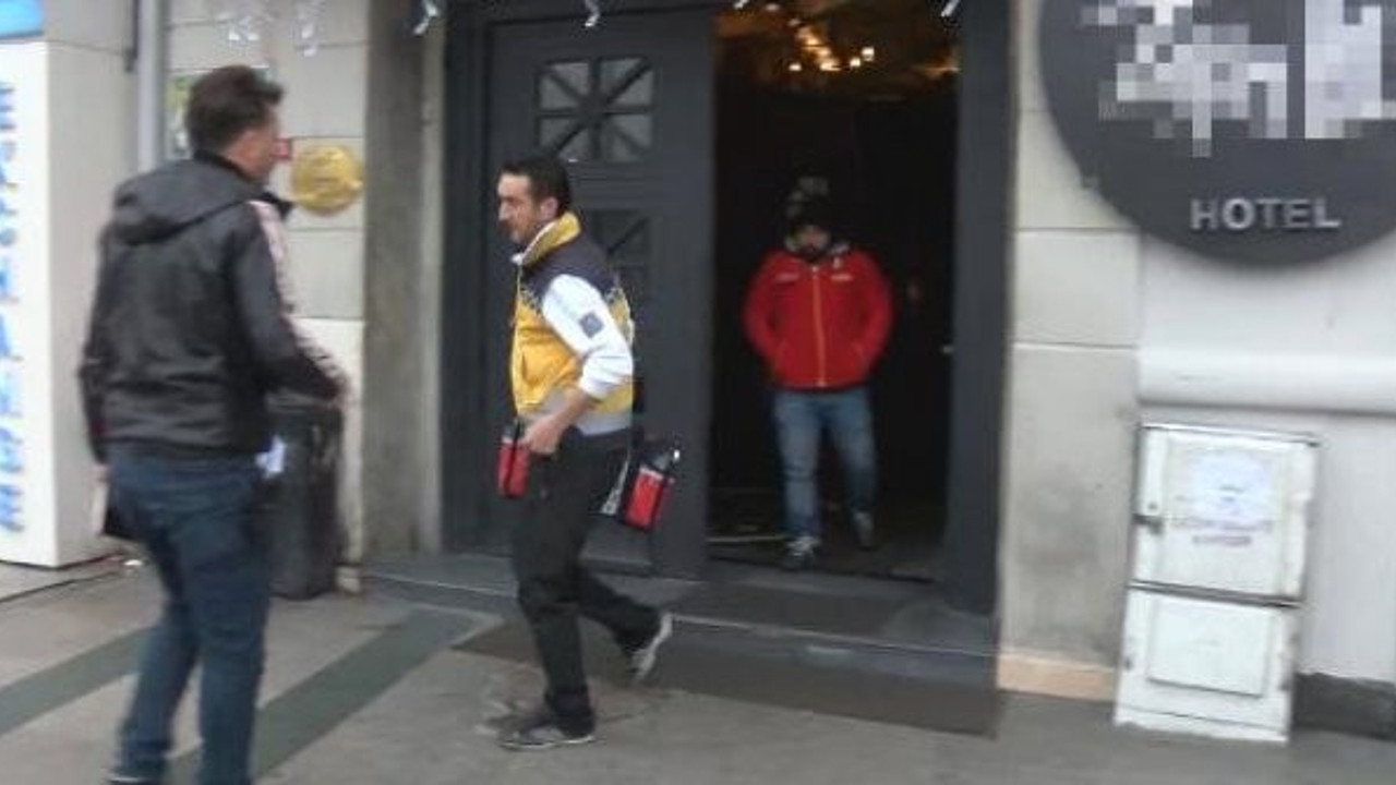 Taksim’de otelde korkunç olay! 1 ölü, 1 yaralı