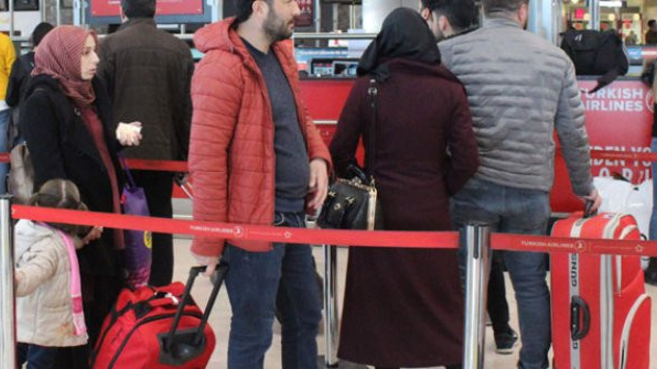 Otogar ve havalimanında seçim hareketliliği