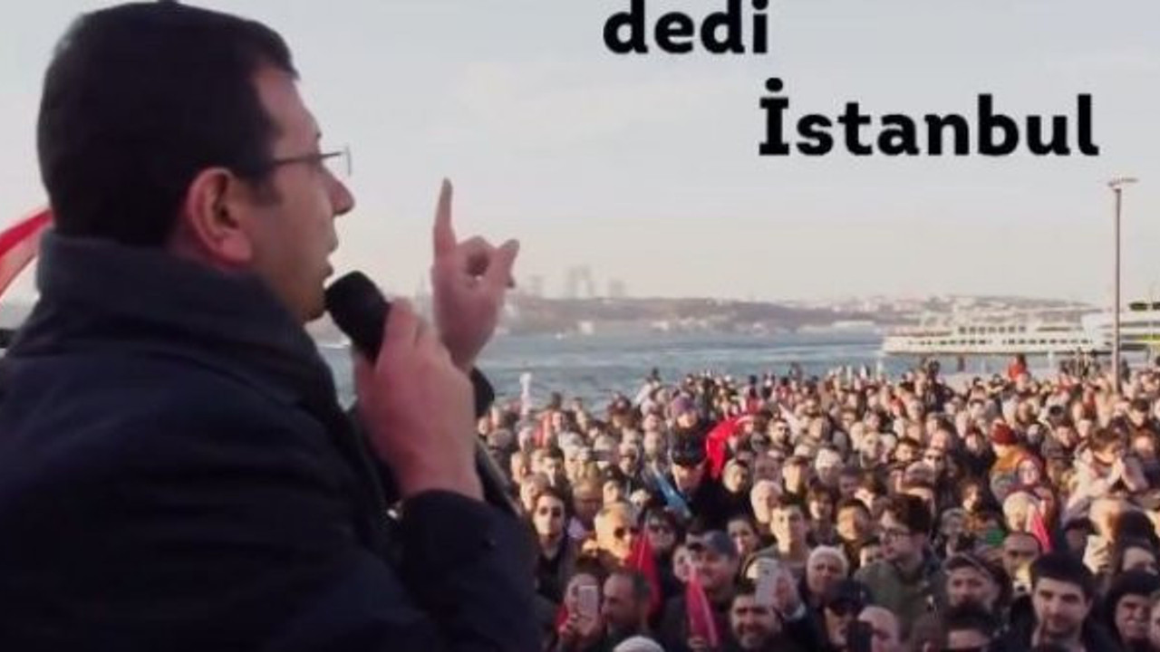 Ekrem İmamoğlu’ndan dikkat çeken klip