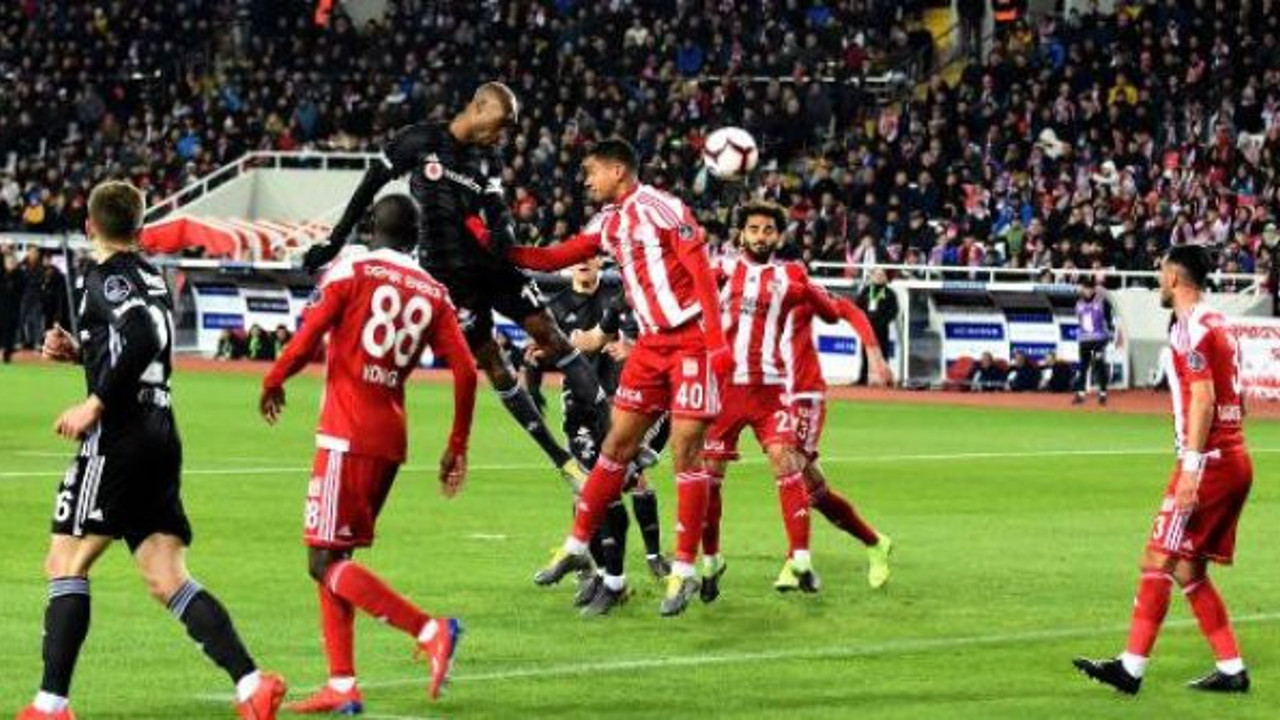Sivasspor-Beşiktaş 1-2 (Maç özeti)