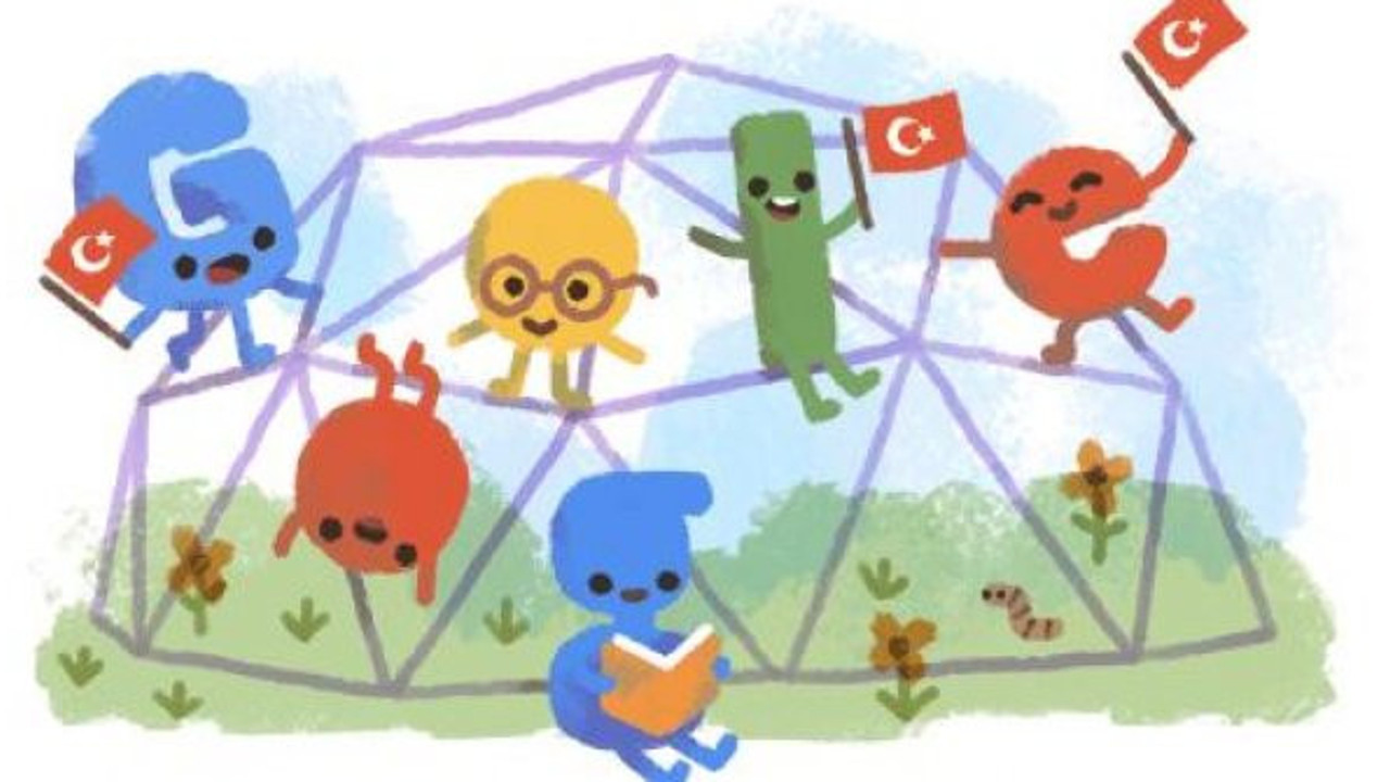 23 Nisan Google'da Doodle oldu! Google’ın 23 Nisan doodle nasıl?