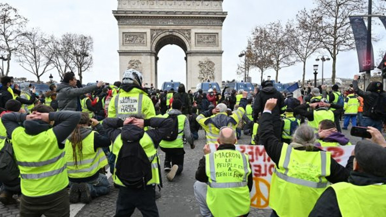 Sarı Yelekler hareketi İsveç'e sıçradı