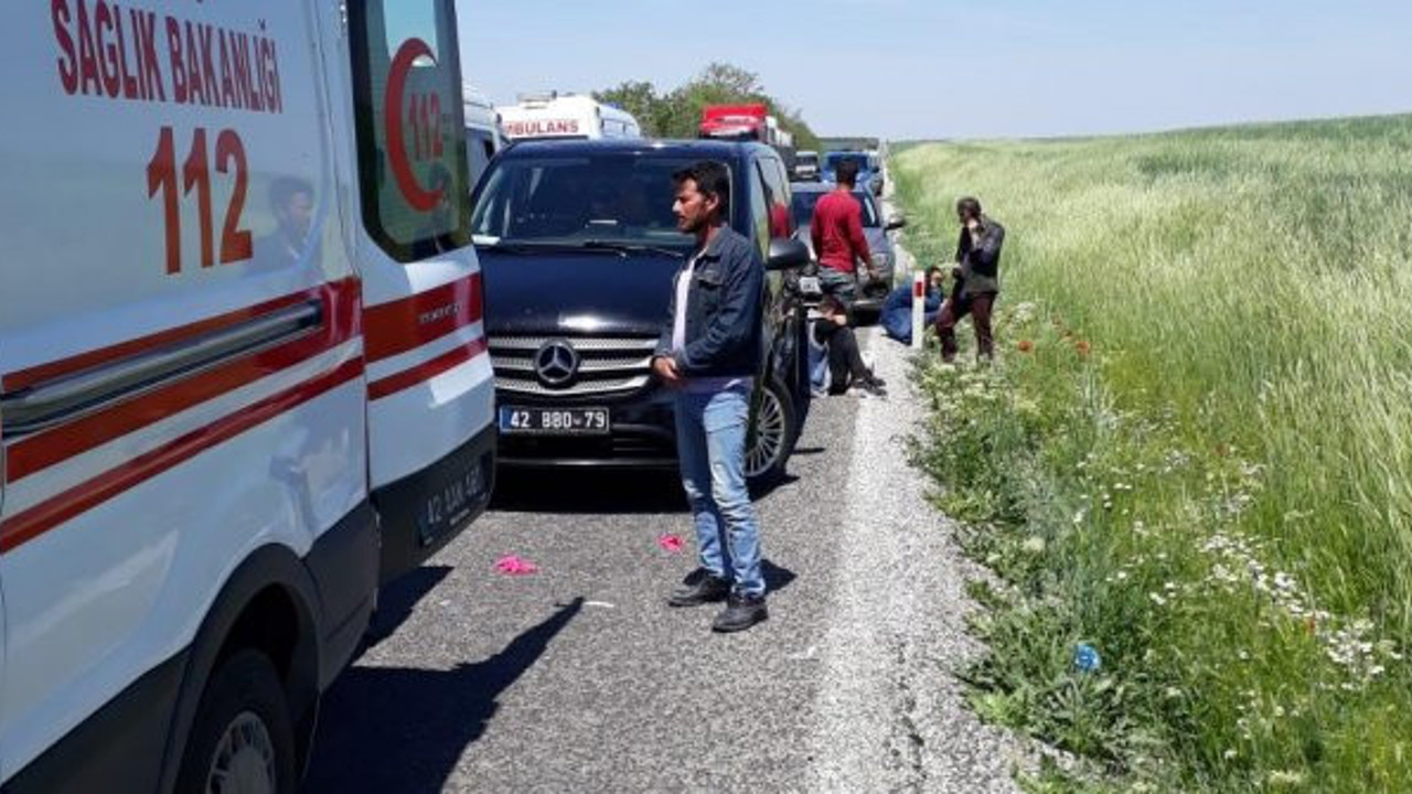 Tarım işçilerini taşıyan minibüs kaza yaptı (15 Mayıs 2019)