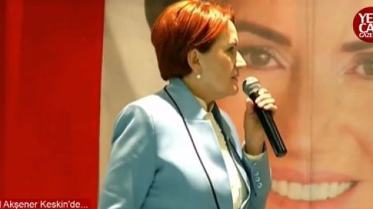 Akşener Keskin’de iftar programında konuştu