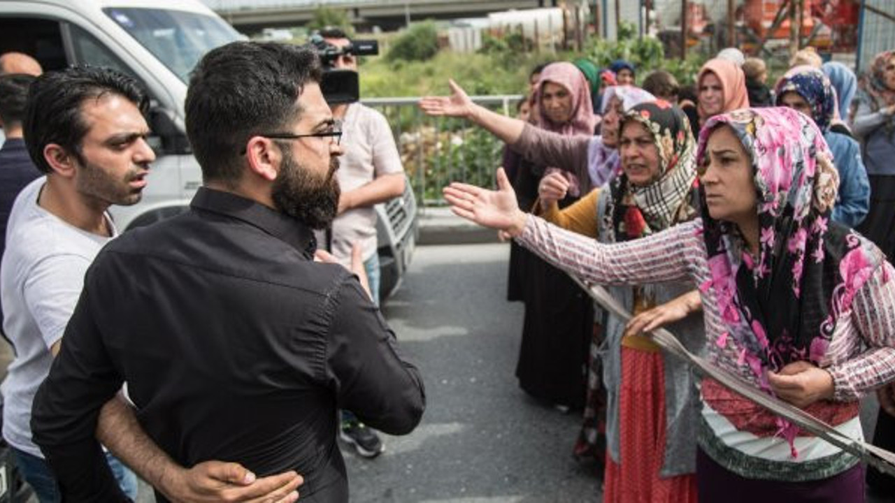 Başakşehir'de kadınlardan 'uyuşturucu' protestosu