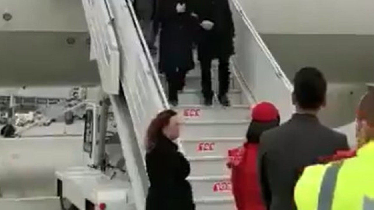 THY Yönetim Kurulu Başkanı'na kırmızı halılı karşılama