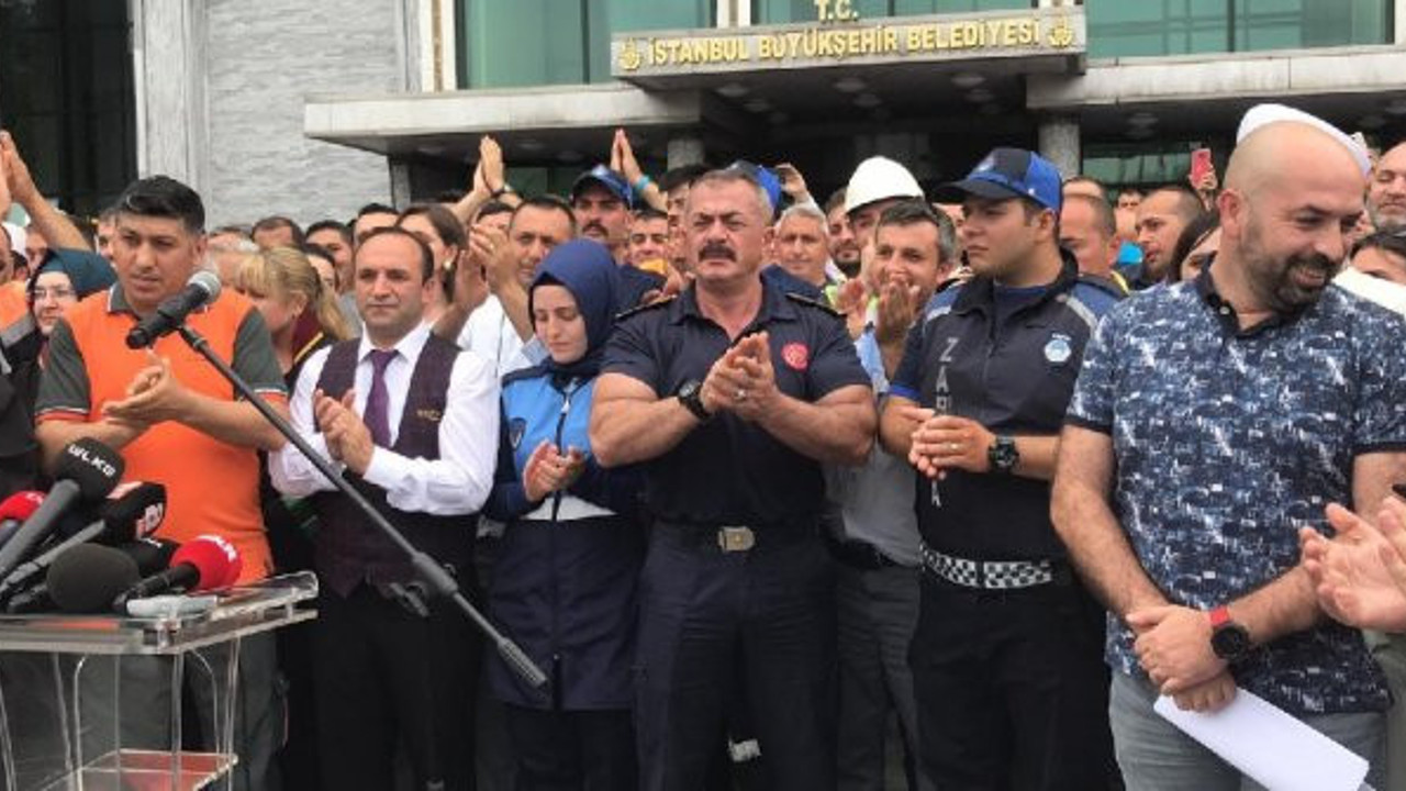 İBB önündeki İmamoğlu protestosu Vali'nin emriyle mi gerçekleşti?