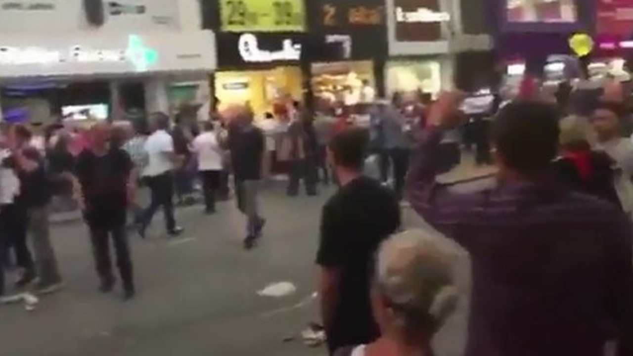 AKP’liler ile CHP’liler arasında gerginlik