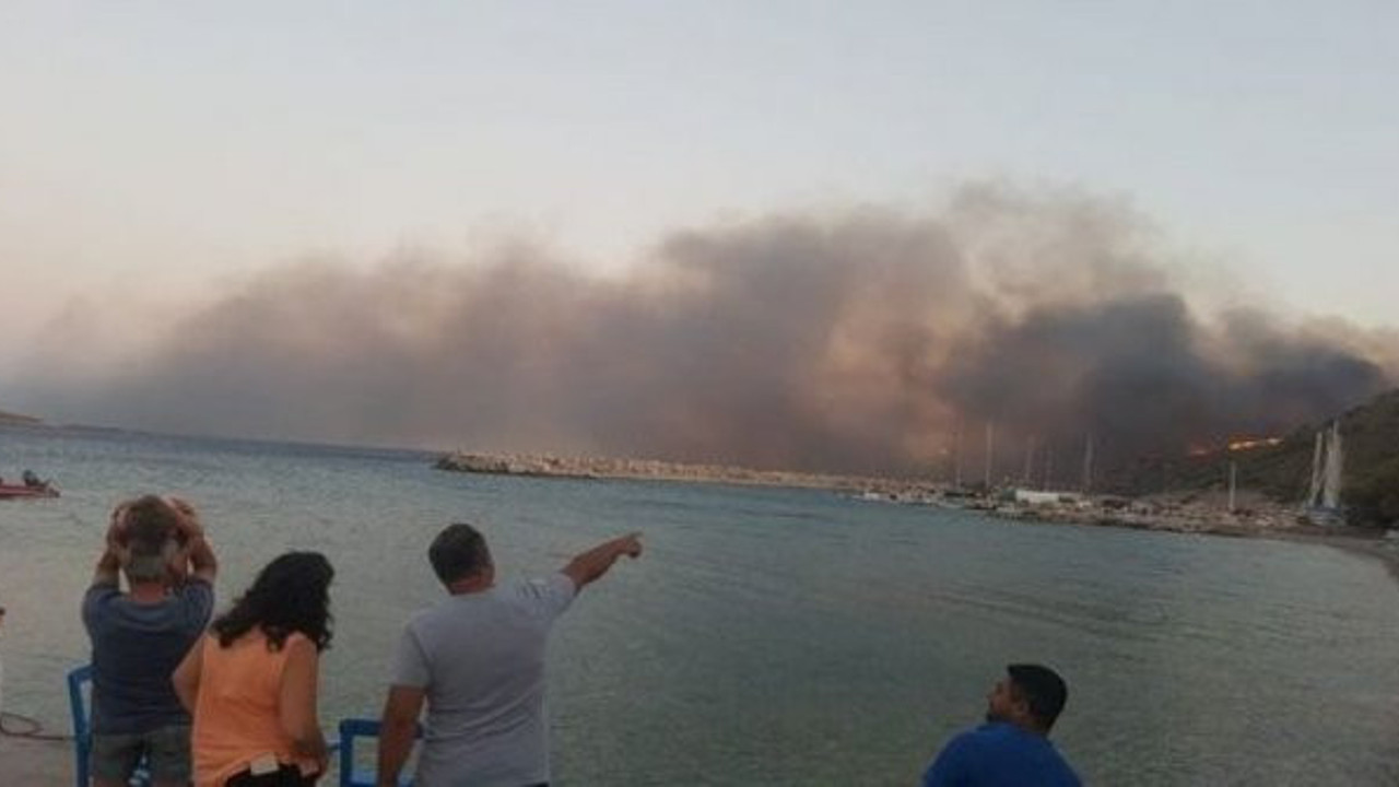 Datça'daki yangında son durum