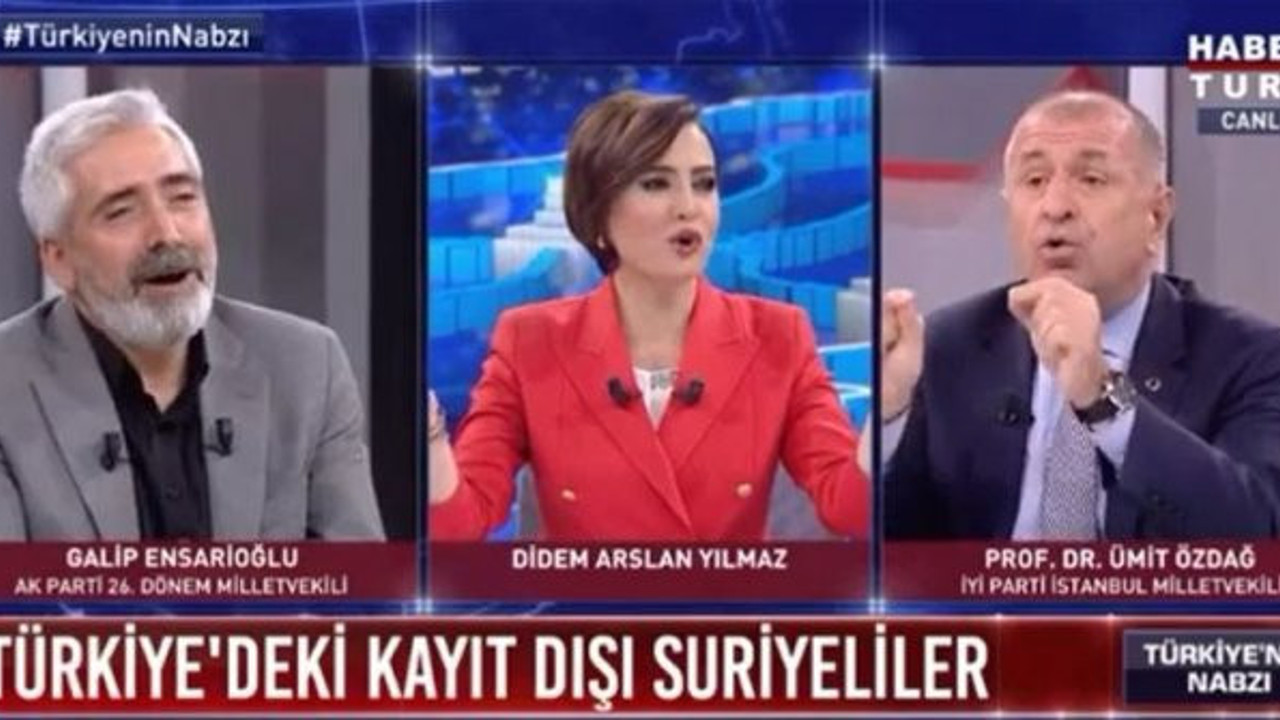 Özdağ’dan iktidara yakın medyaya canlı yayında tepki