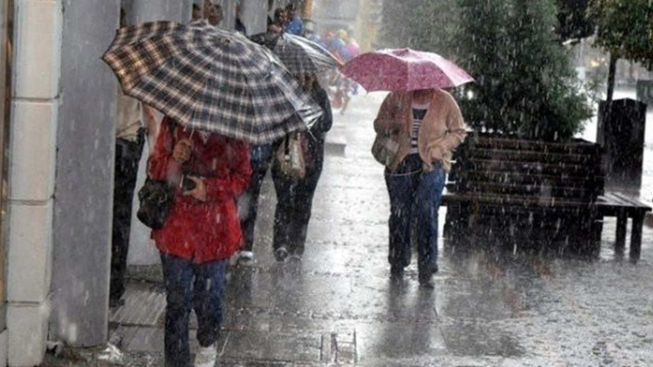 Meteoroloji'den yağış uyarısı (05 Ağustos 2019)
