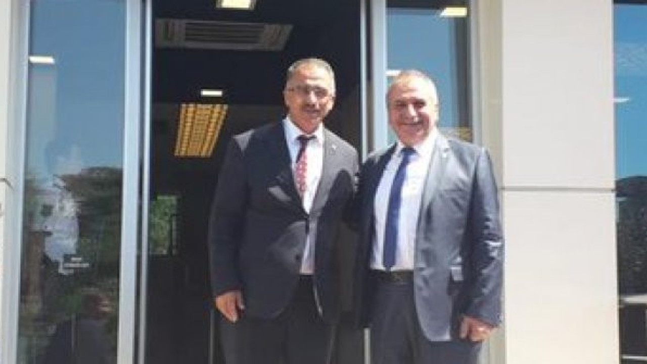 Çelik, Mustafa Canlı'yı ziyaret etti