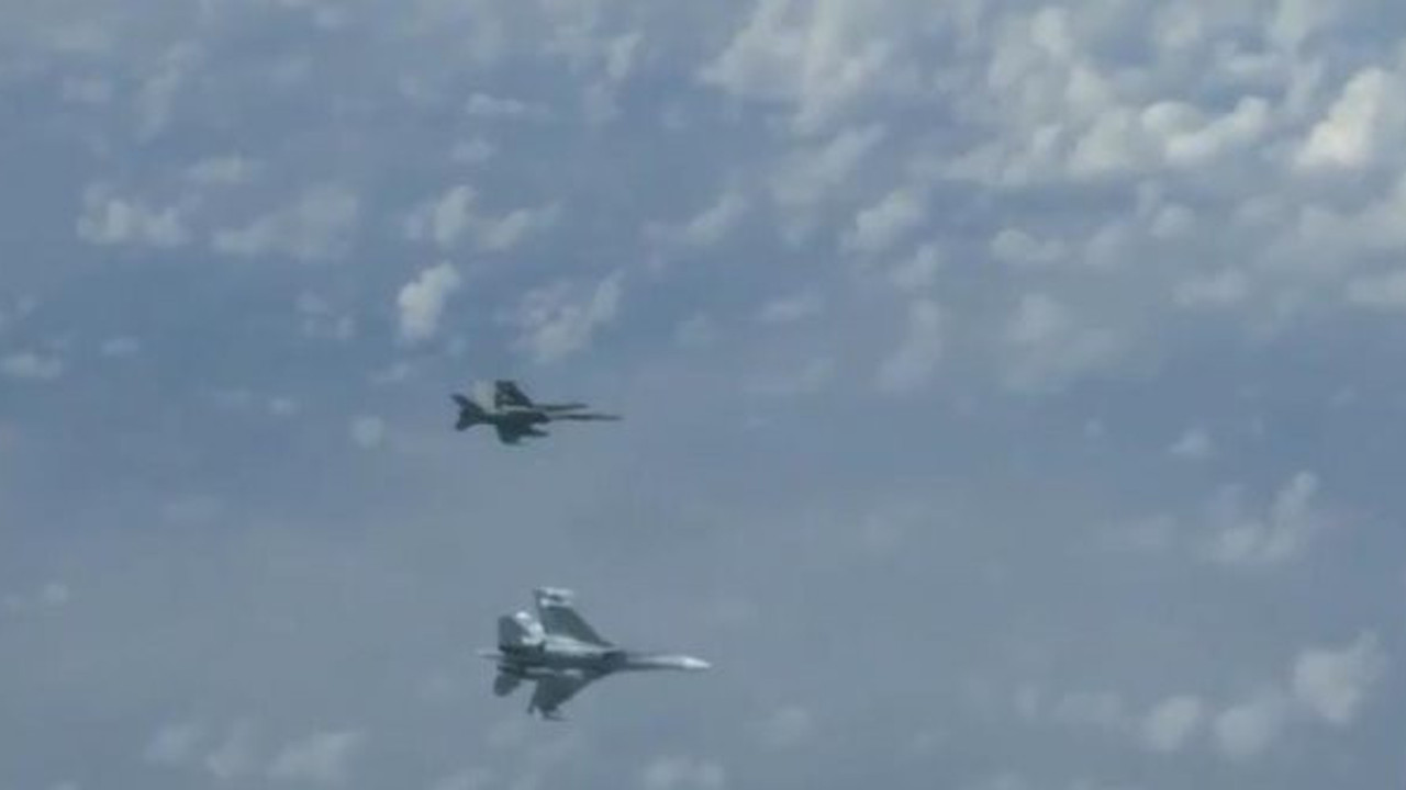 Havada tehlikeli karşılaşma (13 Ağustos 2019)