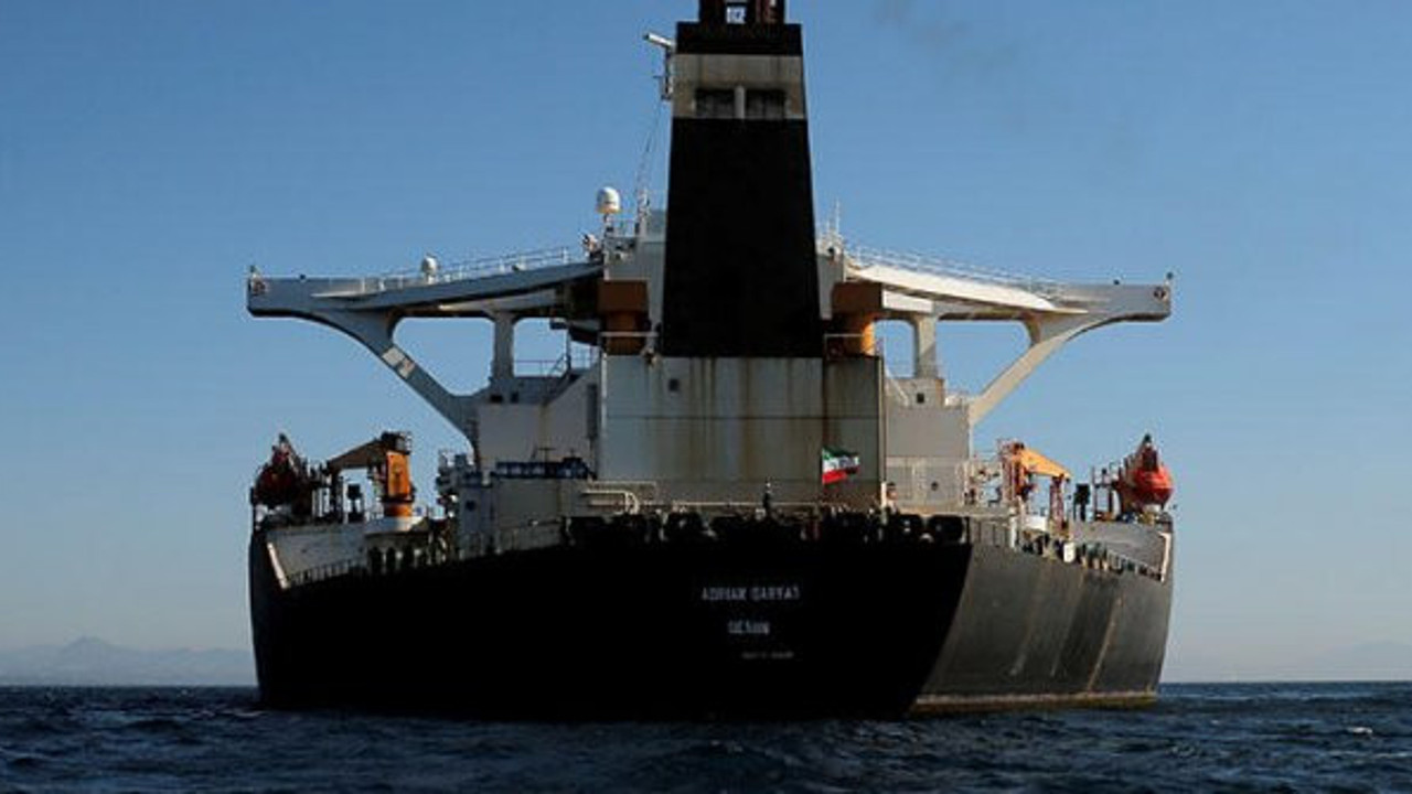 Cebelitarık’ta alıkonulan İran tankeri Mersin’e geliyor