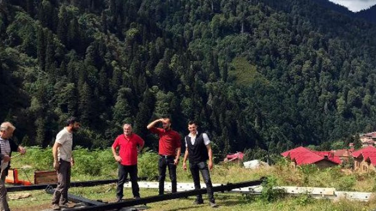 Ayder'deki salıncaklar kaldırıldı