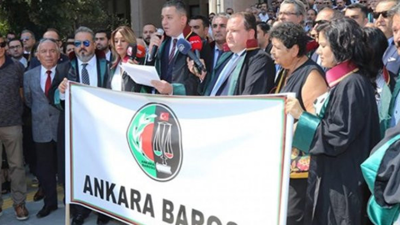 Saray'a gitmeyen Ankara Barosu: "Kuvvetler ayrılığı yok edildi"