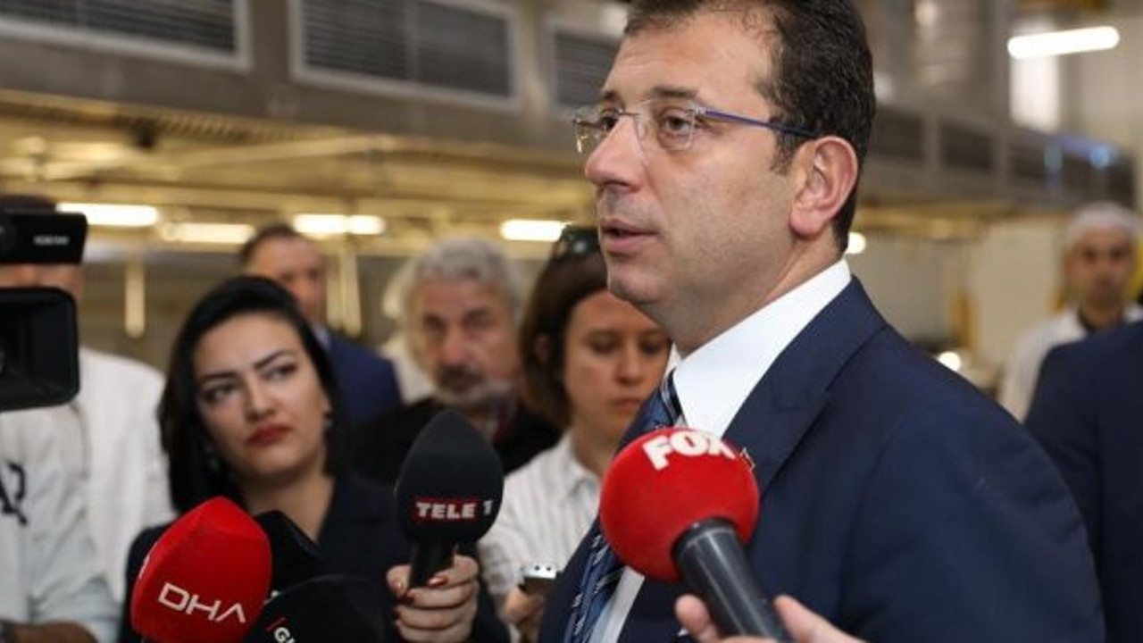 İmamoğlu: "Kafamızı kuma gömmeyeceğiz"
