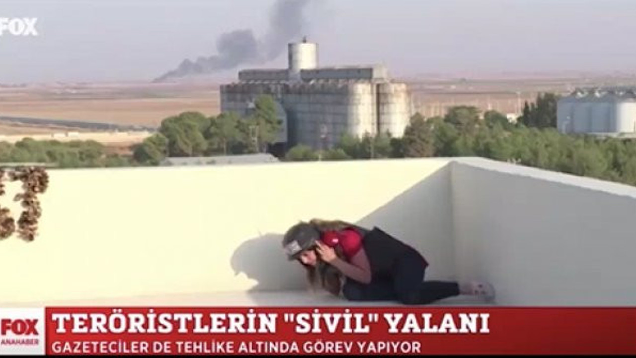 Keskin nişancılar Fox muhabiri Öznur Aslan'ı hedef aldı