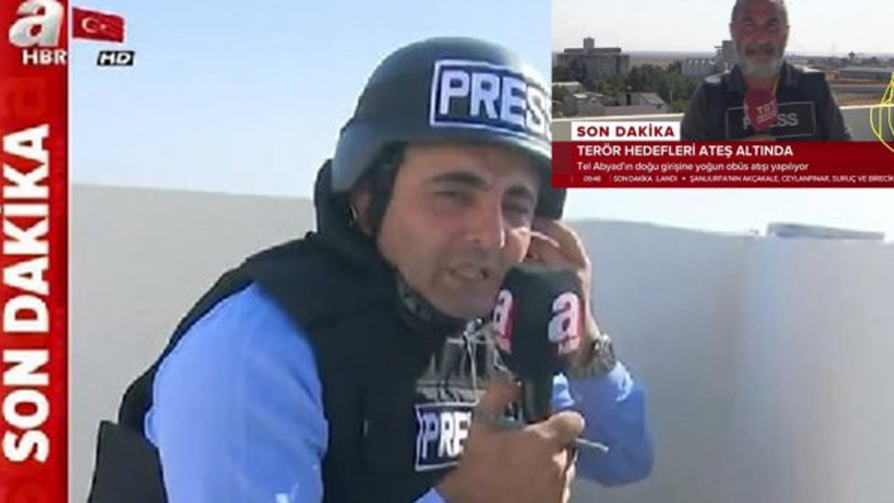 A Haber'in foyasını TRT muhabiri ortaya çıkardı