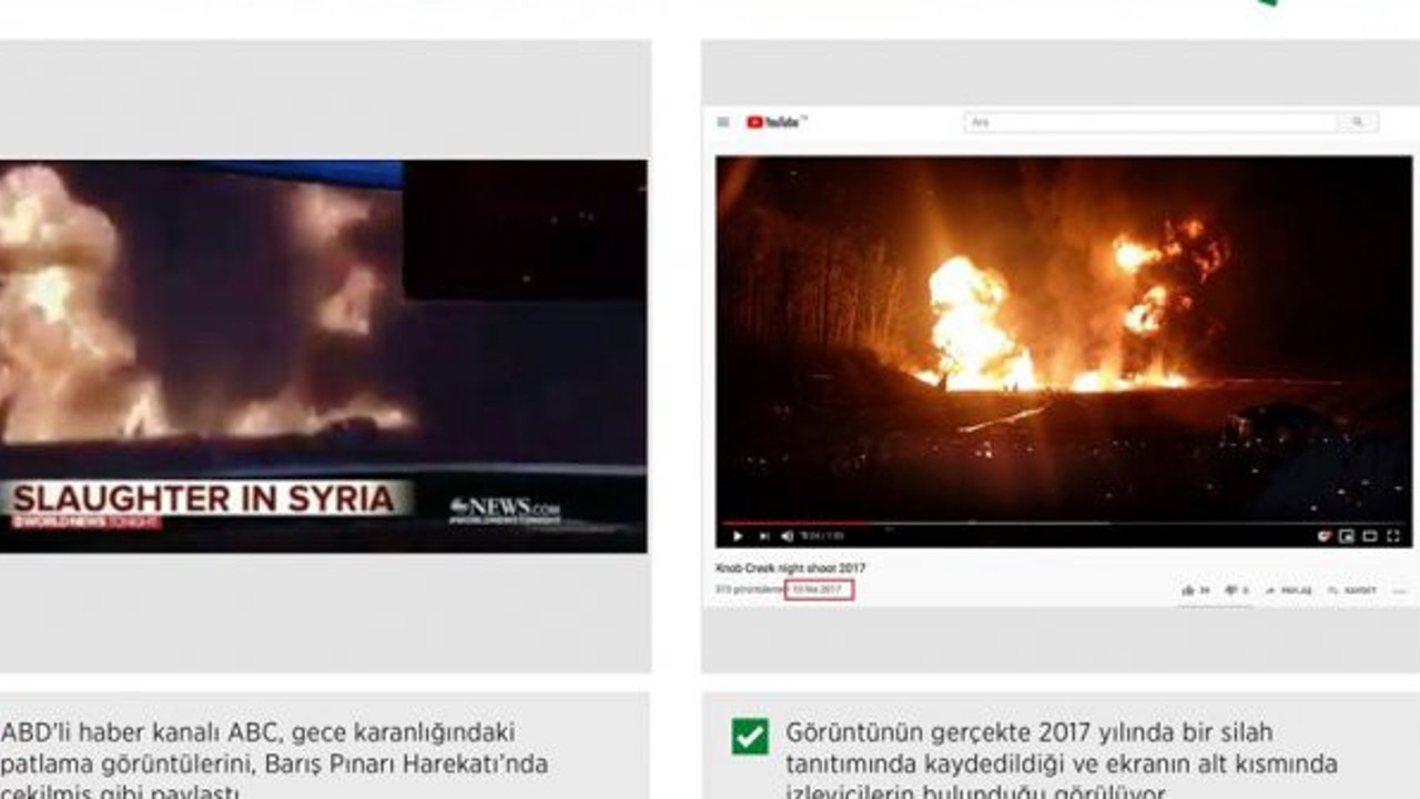 Barış Pınarı'nı karalama operasyonuna ABD'li kanal da dahil oldu