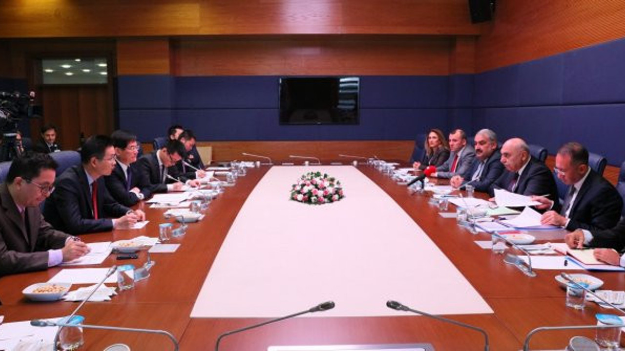 Çin Parlamento heyeti TBMM'de