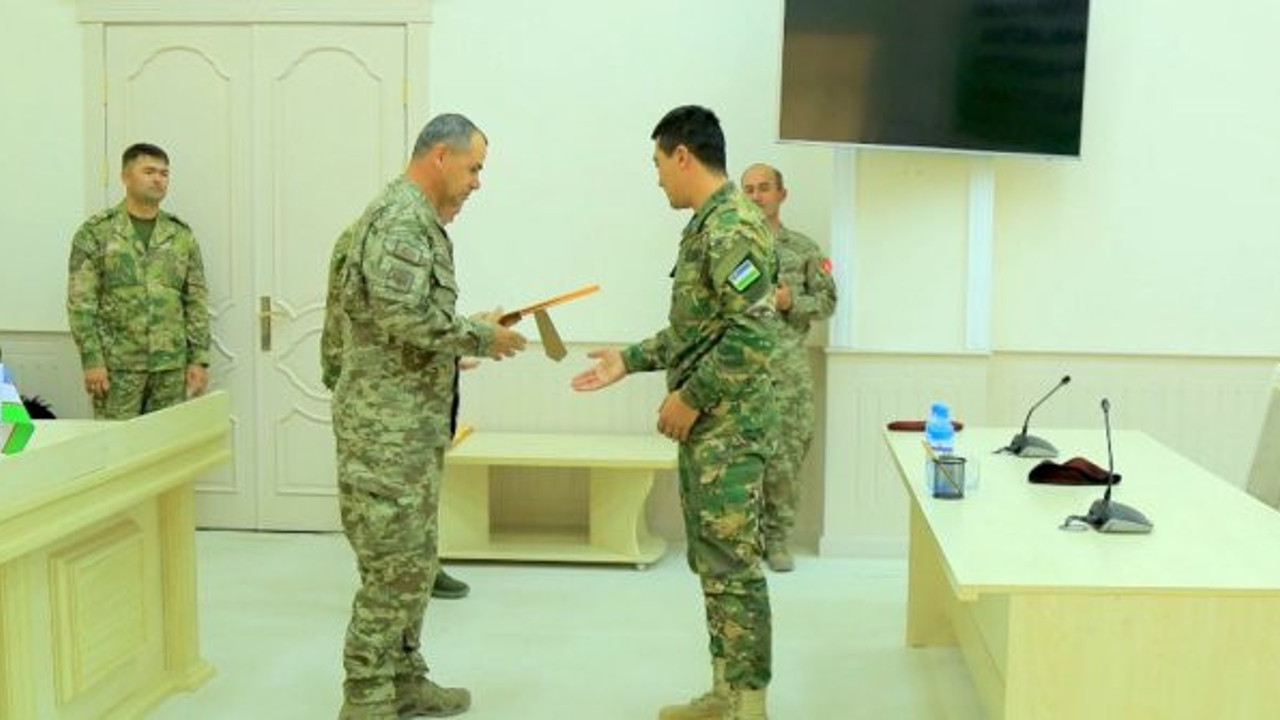 TSK'dan Özbek askerlere terörle mücadele eğitimi