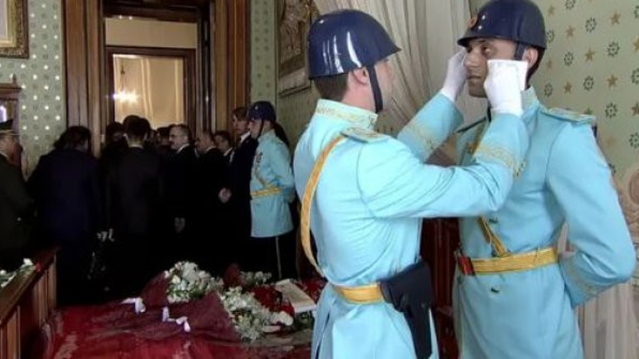 Dolmabahçe Sarayı'nda duygulandıran anlar!