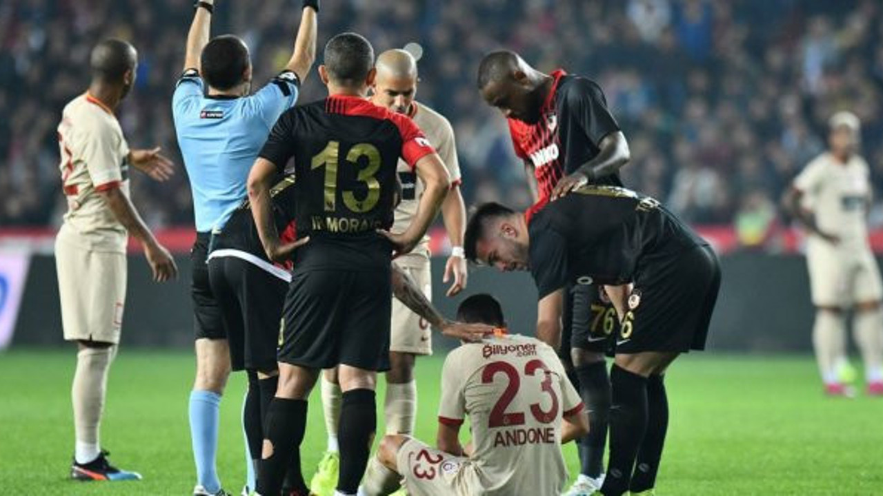 Andone'nin sakatlığıyla ilgili son dakika açıklaması!