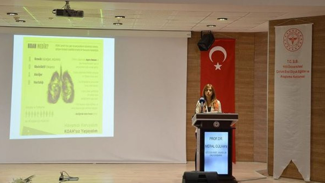 '40 yaş üstü her 5 kişiden biri KOAH hastası'