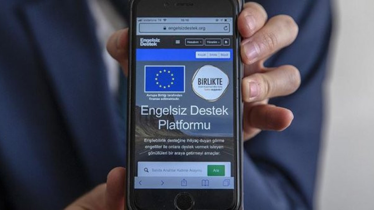 Görme engellilerin özel mobil uygulama!