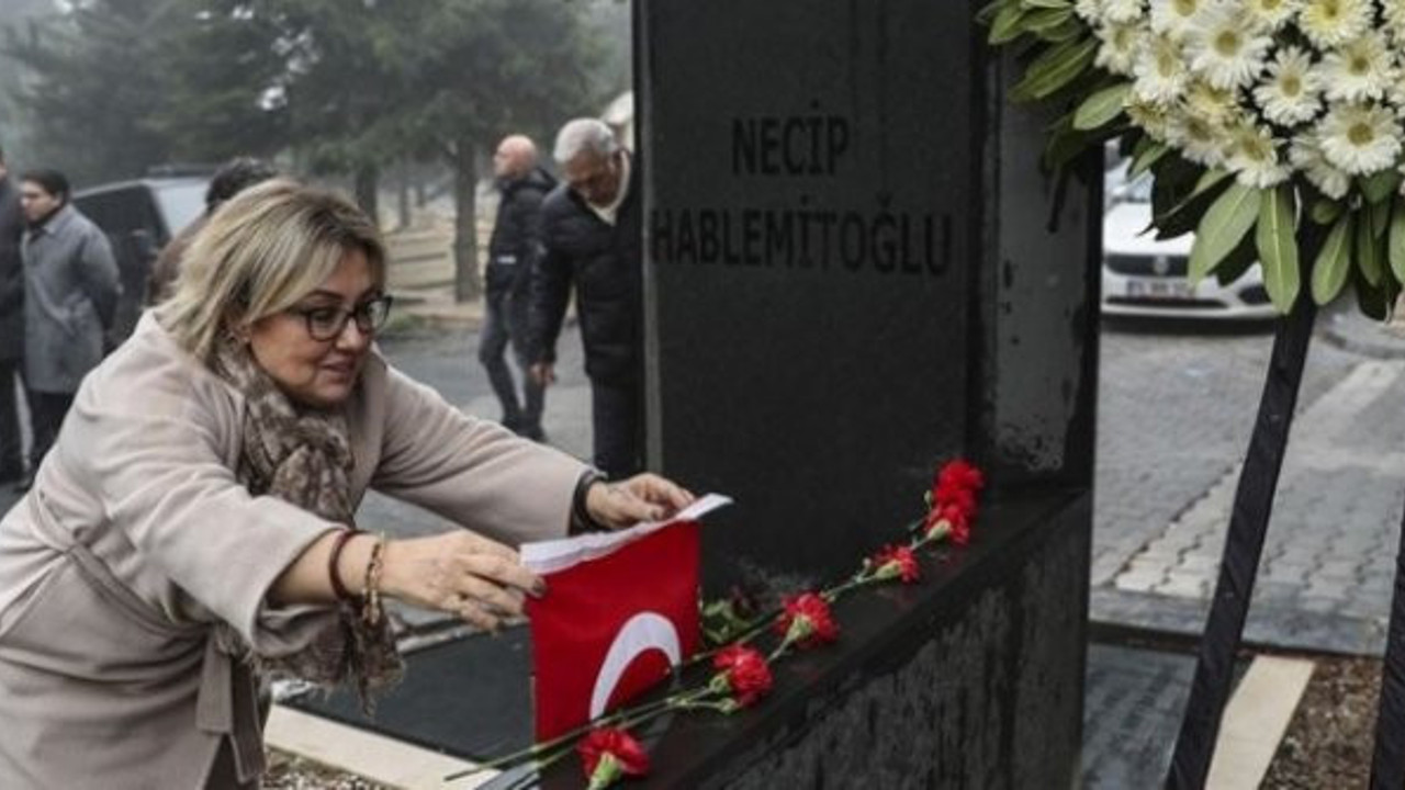 Necip Hablemitoğlu kabri başında anıldı