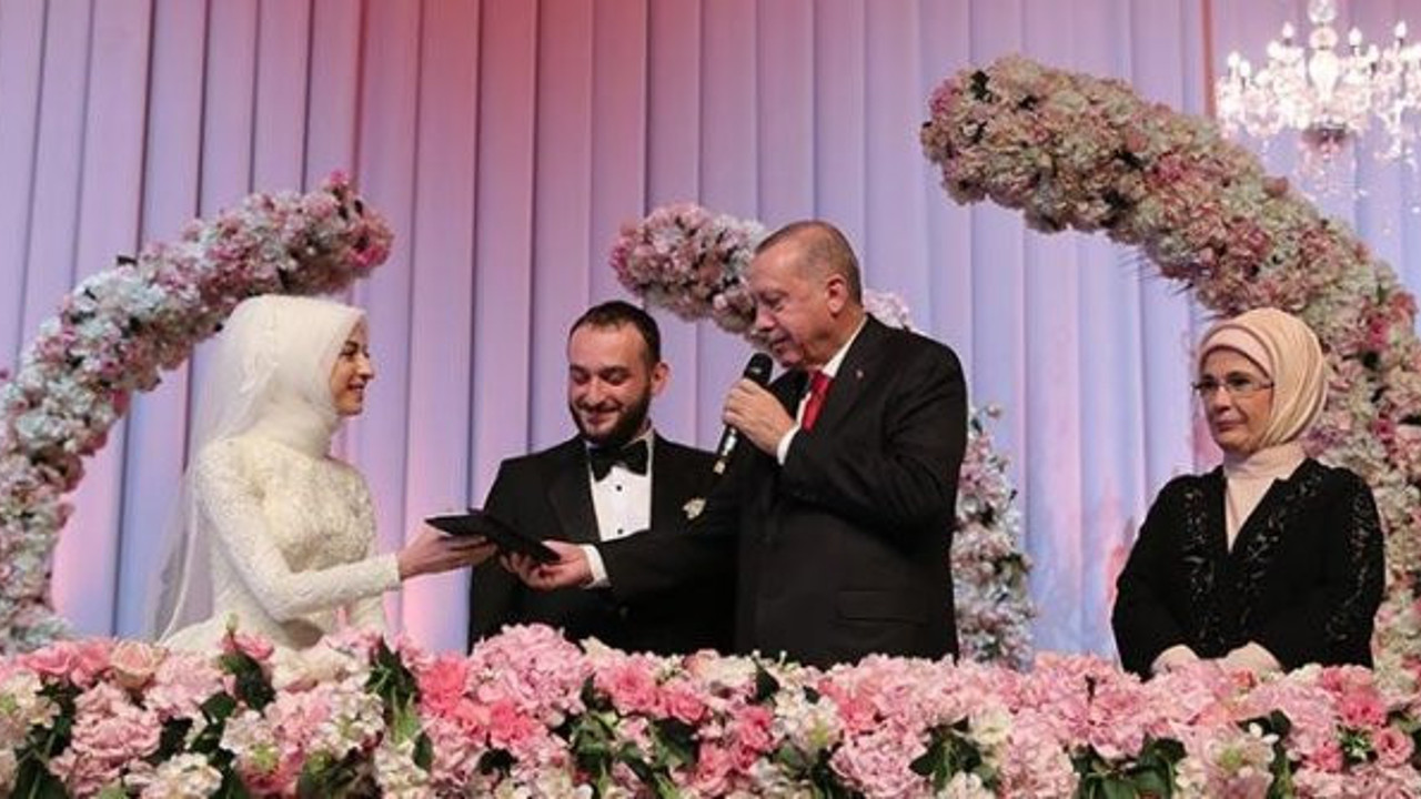 Erdoğan nikah şahidi oldu (21 Aralık 2019)