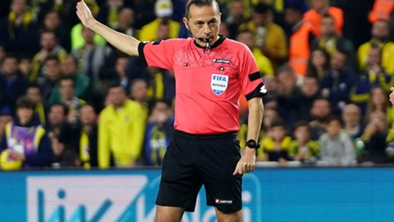 TFF'den Cüneyt Çakır kararı!