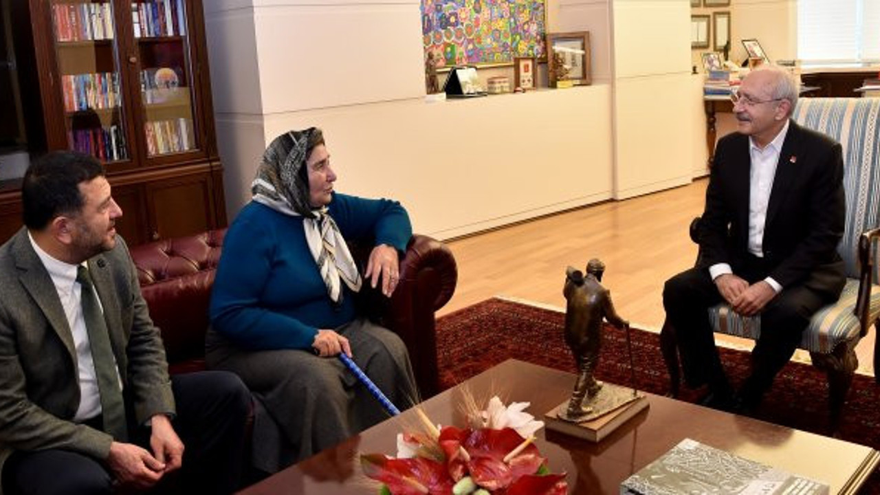 Kemal Kılıçdaroğlu, Pakize Akbaba ile görüştü