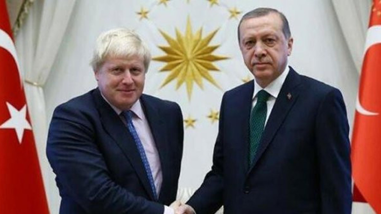 Erdoğan, Boris Johnson ile görüştü