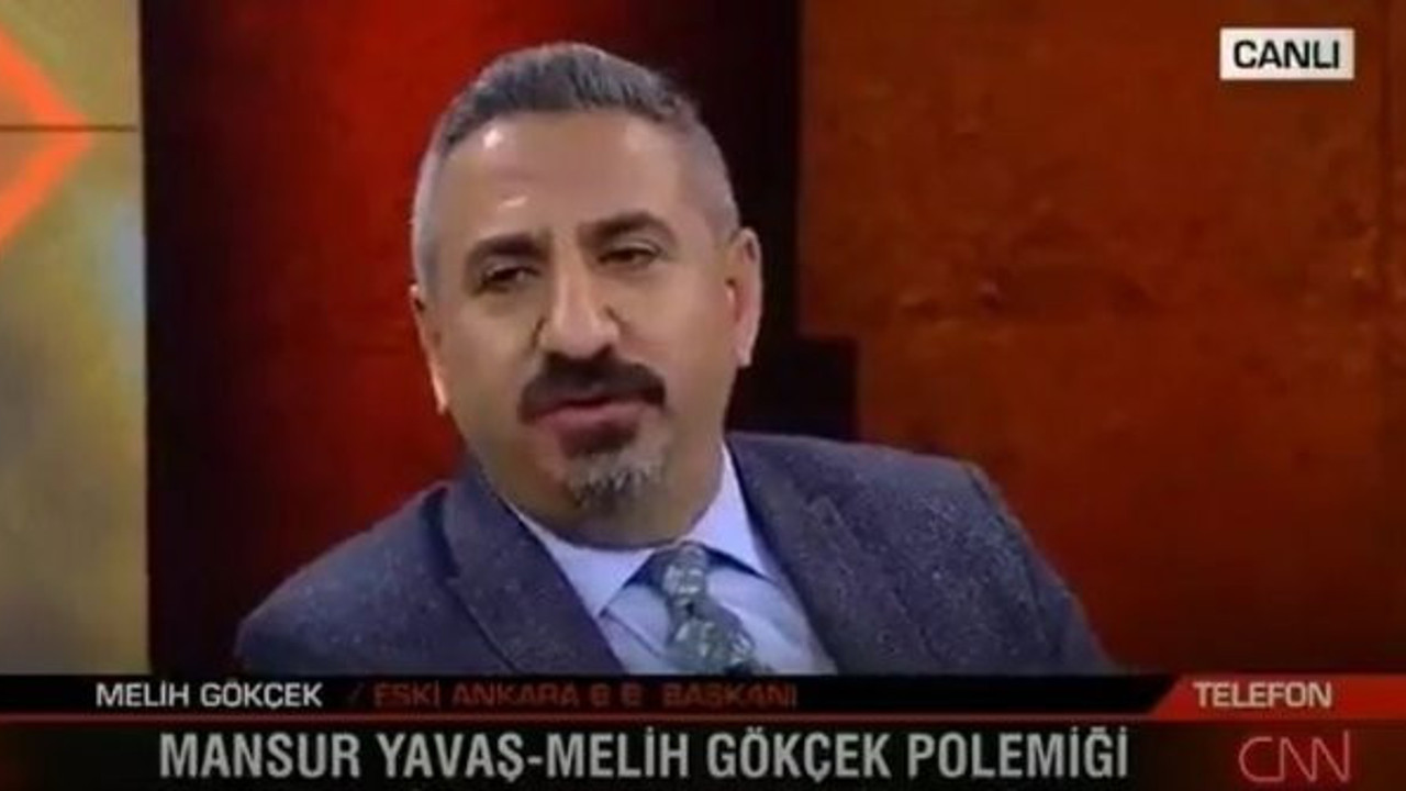 Melih Gökçek'i canlı yayında sinirlendiren sözler
