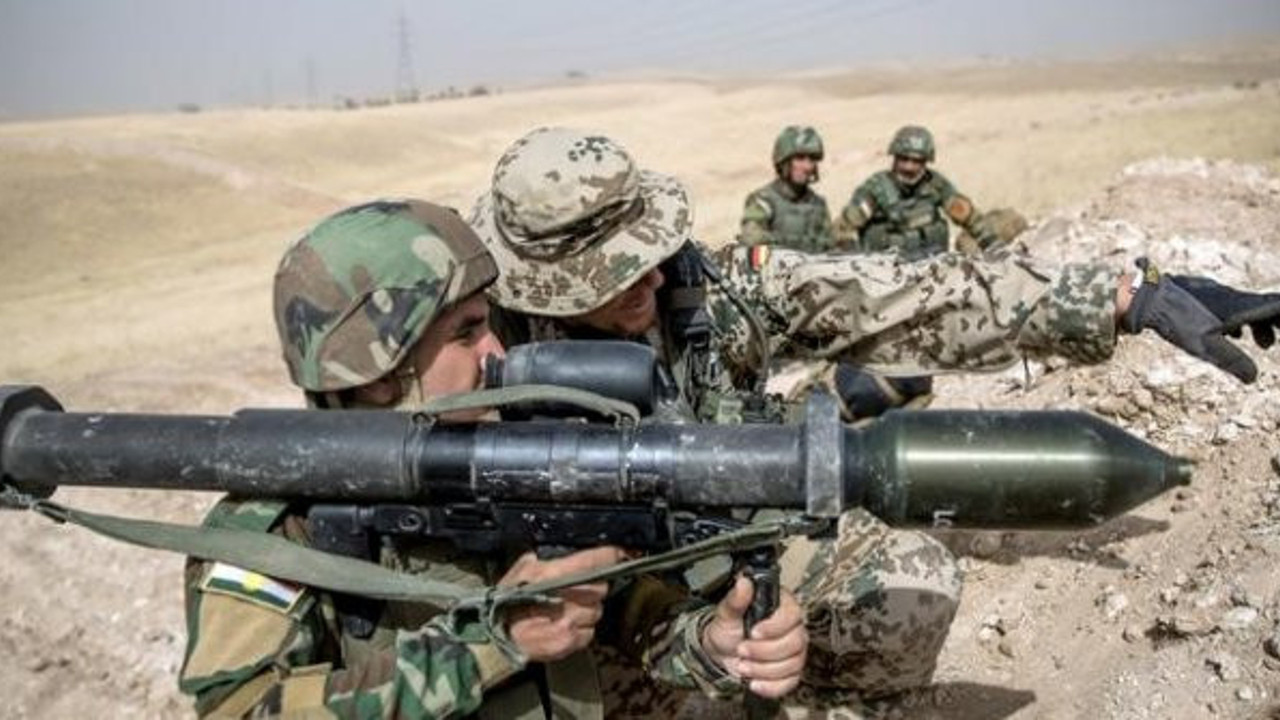 Almanya ordusu peşmerge eğitimine yeniden başladı