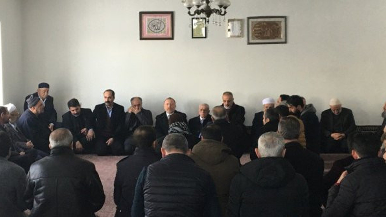 HDP'nin üst yönetimi Nakşibendi taziyesinde!