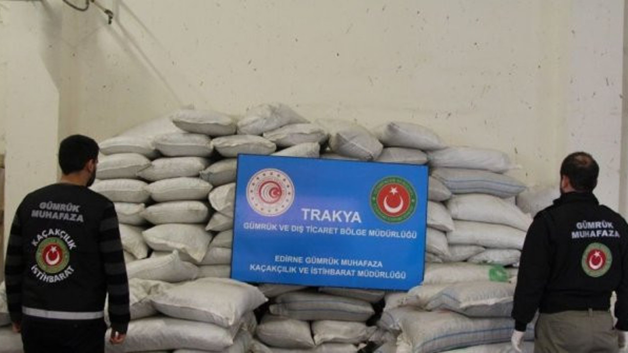 Kapıkule'de uyuşturucu operasyonunda rekor kırıldı