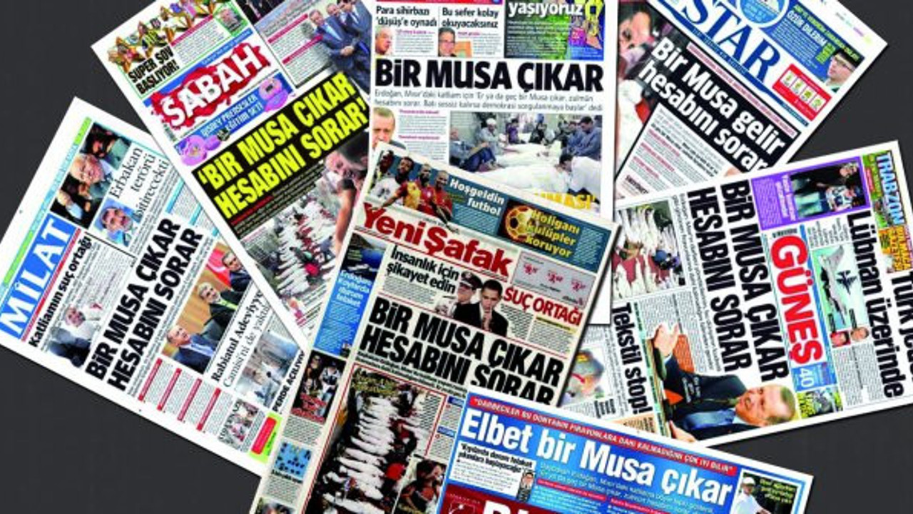 Eke dönüştürülen Güneş gazetesi basılmayı unutuldu