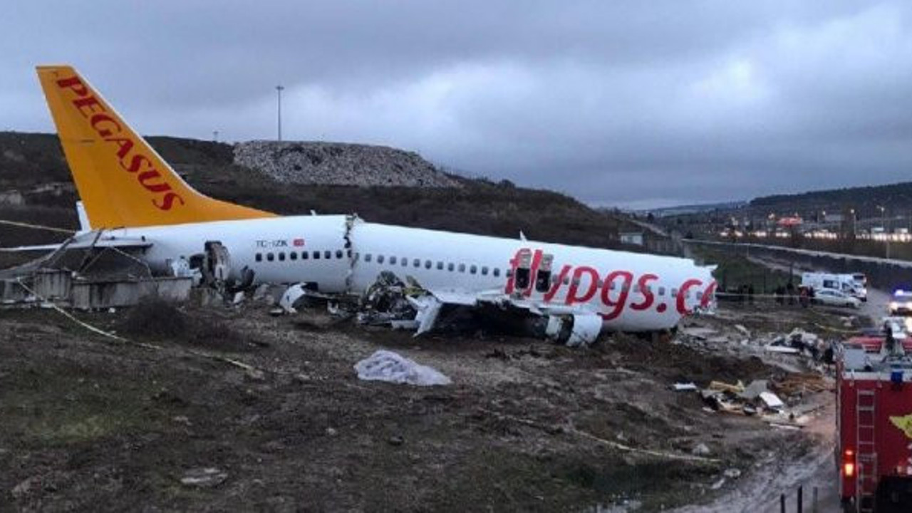 Sabiha Gökçen'de pistten çıkan uçağın pilotuna kötü haber!