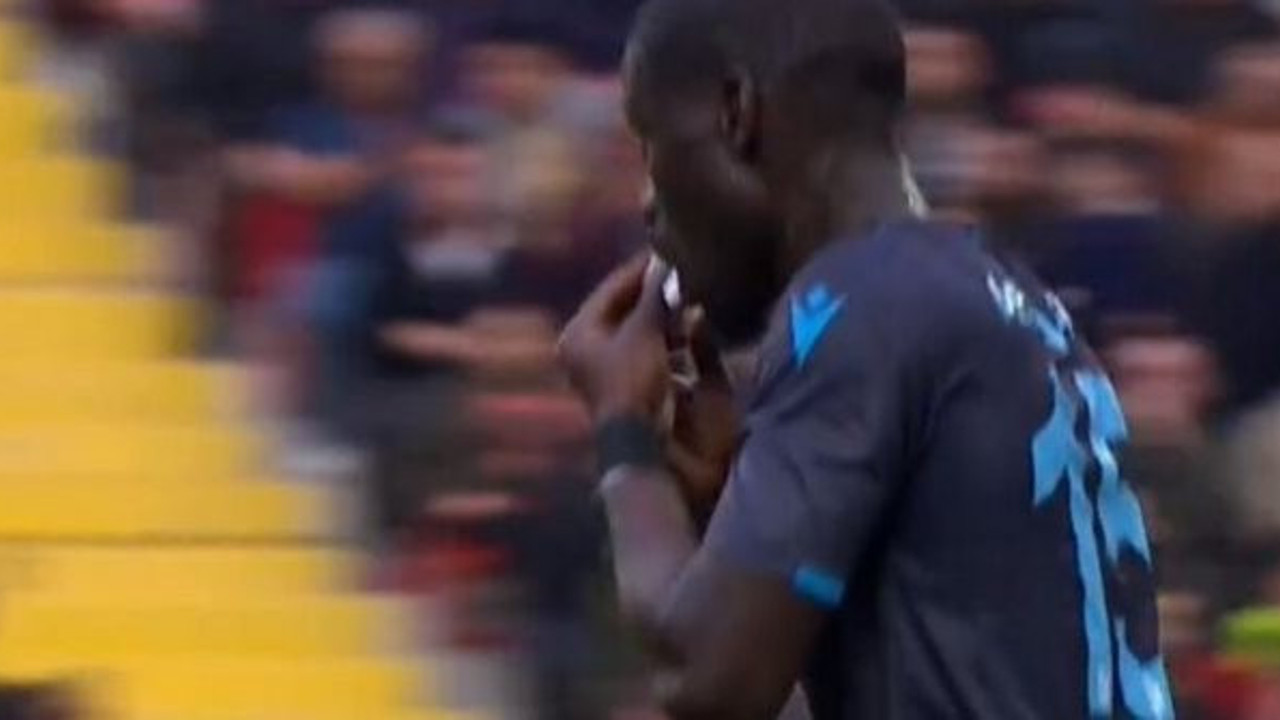 Trabzonsporlu Badou Ndiaye taktik kağıdını yedi