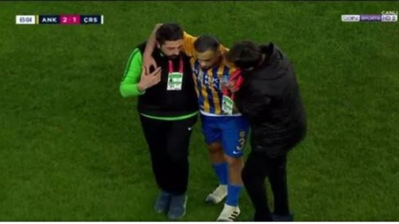 Tecrübeli futbolcu sakatlandı!
