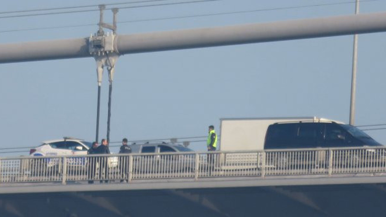 Fatih Sultan Mehmet Köprüsü'nde intihar