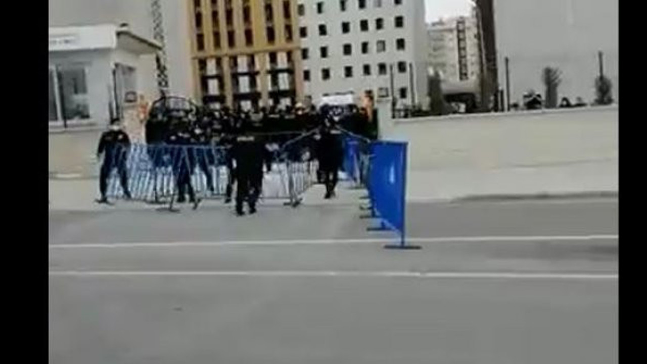 Konya'da yurttan kaçmak isteyen karantinadaki vatandaşlar polis ile arbede yaşadı