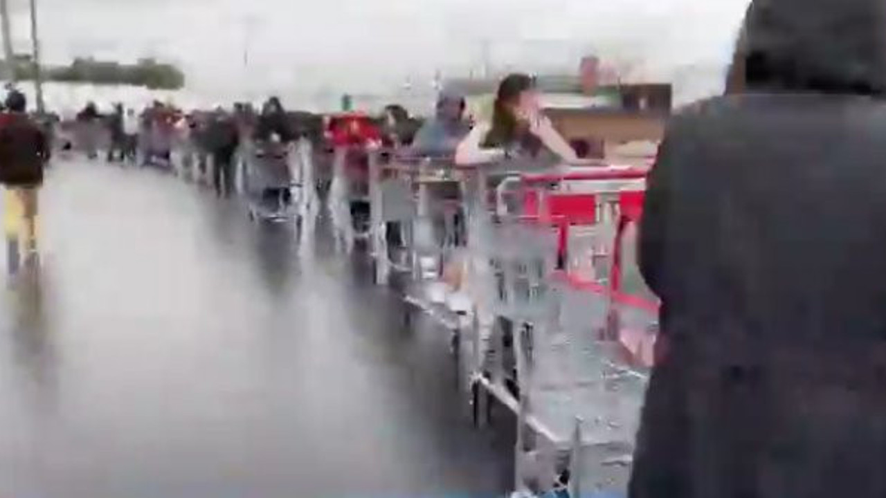 ABD'den gelen korona virüs görüntüleri gündem oldu