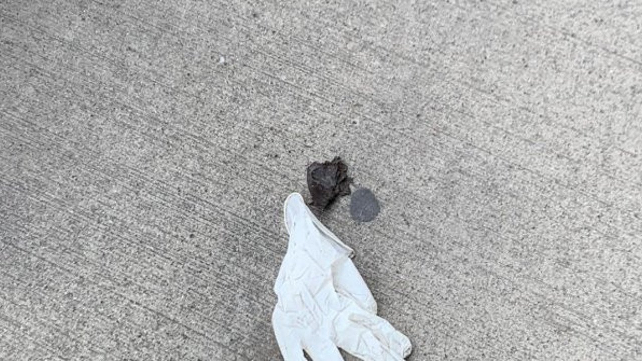 Korona önlemi diye taktılar: Yere attılar!